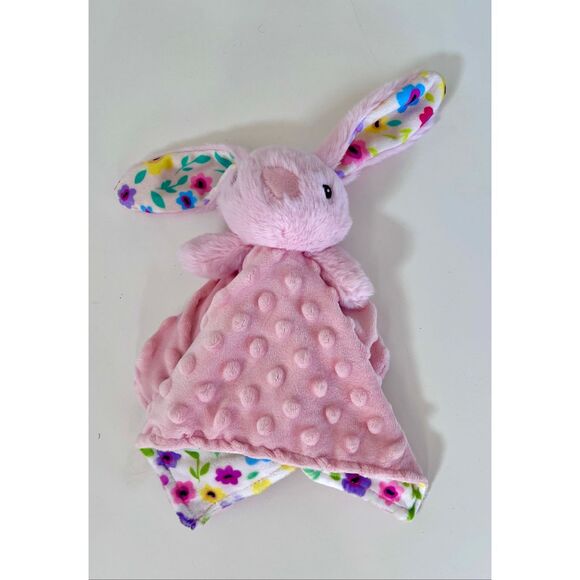 Parent's Choice Plush Bunny Lovey Baby Security Blanket - Picture 1 of 5